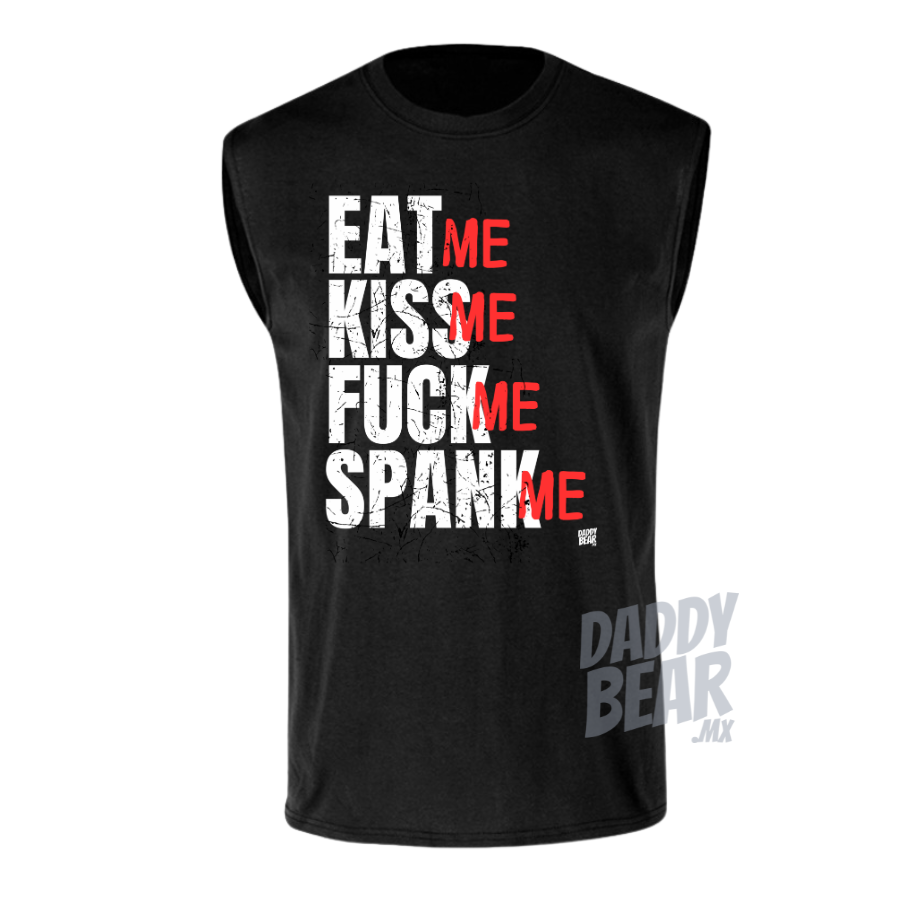 SPANK ME Sin mangas